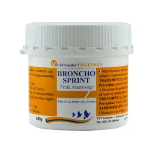 Broncho sprint - tratament eficient pentru căile respiratorii ale porumbeilor