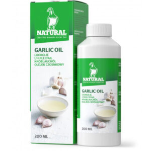 GARLIC OIL - 200ml - stimulează secrețiile gastrice și împedică problemele gastrice